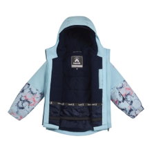 Kamik Winter Jacket Electra (windproof and waterproof, reflective) sky blue girls